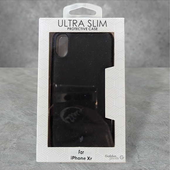 Gabba Goods Other - Q2. Gabba Goods Ultra Slim Protective Case‎ for Apple iPhone Xr - Black